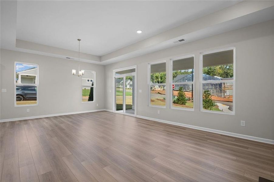 Spacious, unfurnished interior of a new home in Easton Park, Dallas (Image 36).