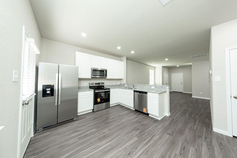 Furnished interior view inside a new home in Wayside Village, Houston (Image 29).