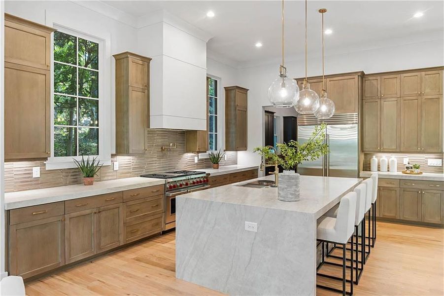 Furnished interior view inside a new home in , Marietta (Image 19).