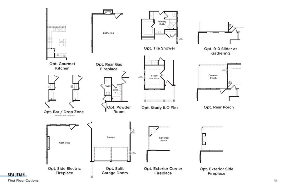 2D floor plan layout of this home in Midtown at Nexton, Summerville, SC (Image 4). 2D floor plan layout of this home in Midtown at Nexton, Summerville, SC (Image 4).