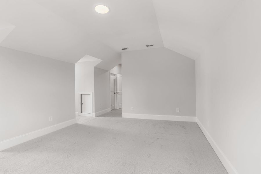 Representative unfurnished interior of a home built from the The Danville by The Providence Group in Bellwyn, Alpharetta (Image 56).