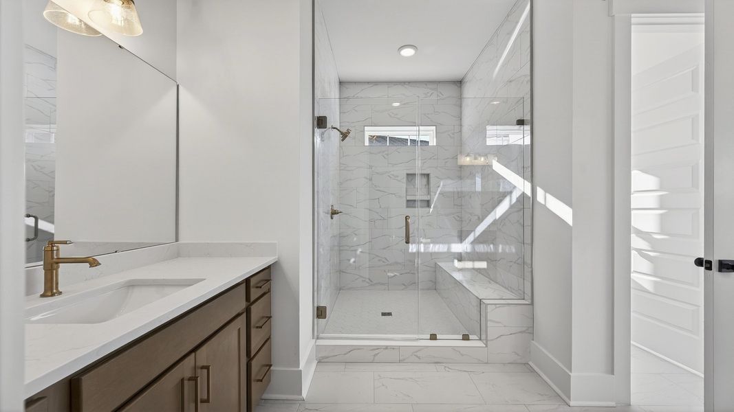 Furnished interior view inside a new home in Midtown at Nexton, Summerville (Image 14).