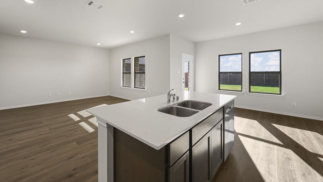 Furnished interior view inside a new home in Wildcat Ranch, Crandall (Image 8).