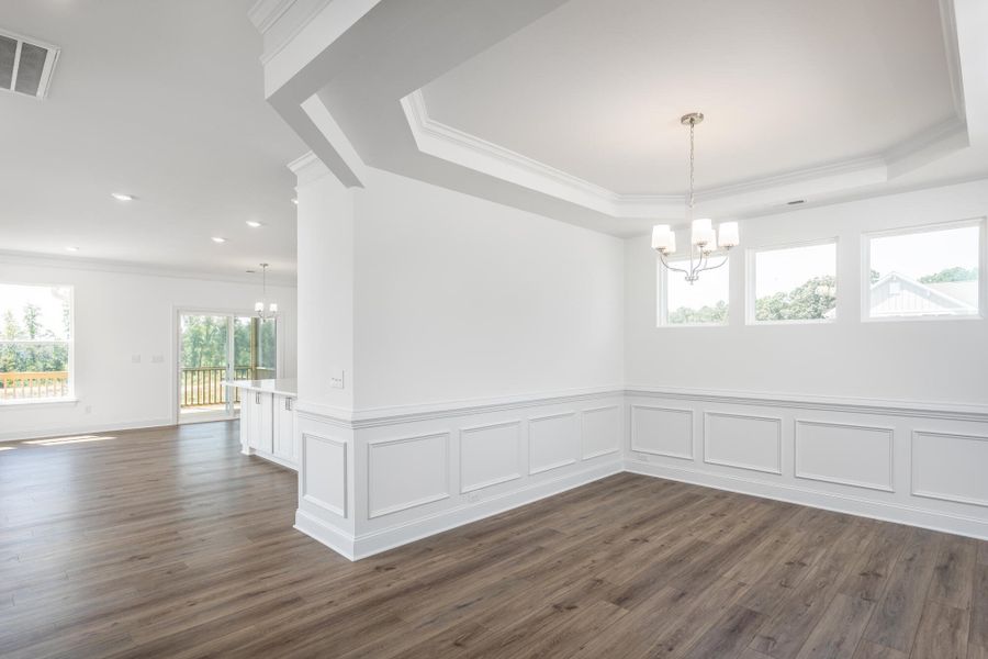 Spacious, unfurnished interior of a new home in Cedar Ridge, Angier (Image 13).