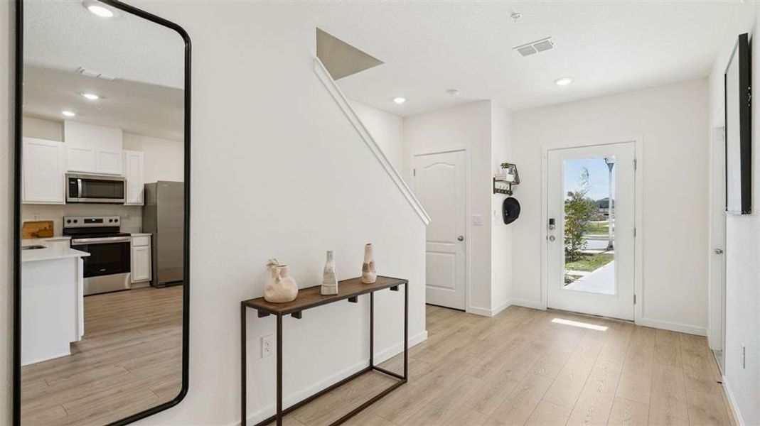 Furnished interior view inside a new home in Oak Pointe, Apopka (Image 7).