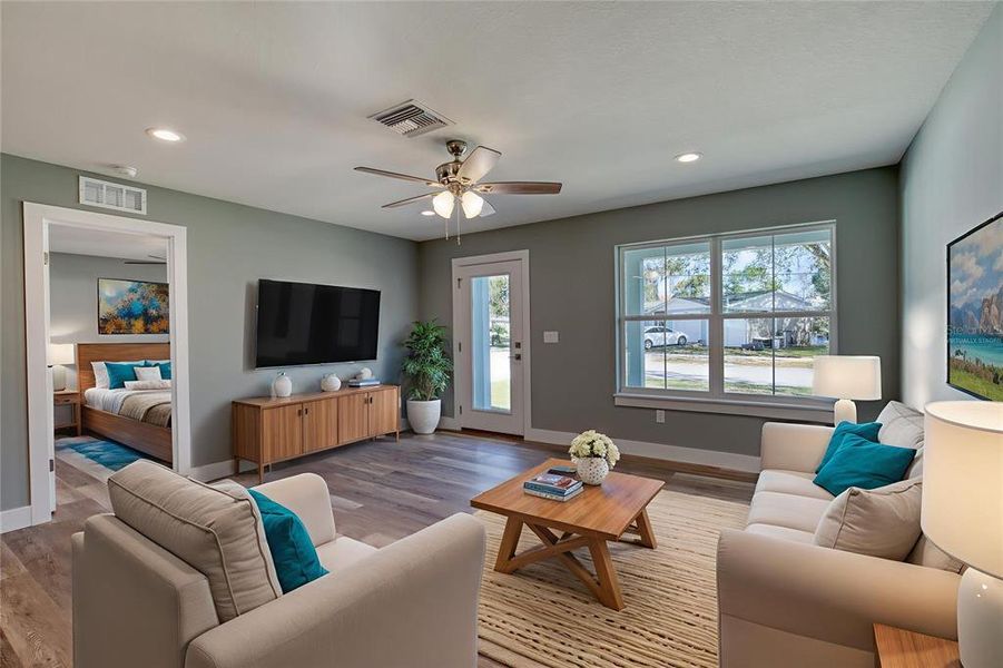 Furnished interior view inside a new home in , Ormond Beach (Image 9).
