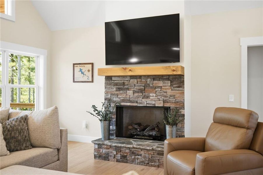 Furnished interior view inside a new home in , Blairsville (Image 14). Furnished interior view inside a new home in , Blairsville (Image 14).