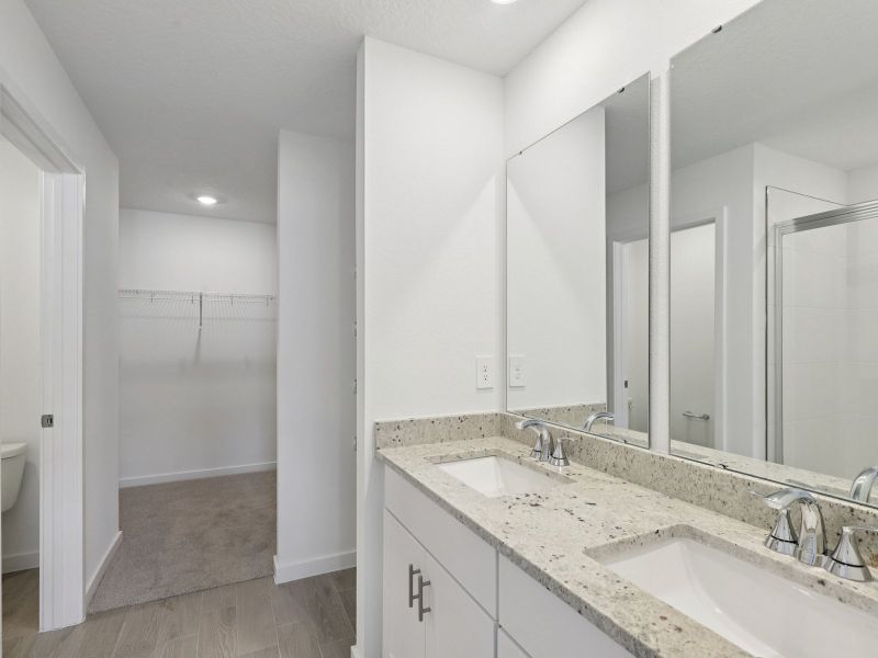 Furnished interior view inside a new home in Flagler Village - Classic Series, Palm Coast (Image 6).