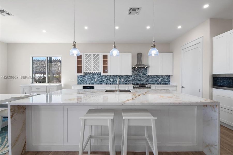 Furnished interior view inside a new home in , Big Pine Key (Image 17).