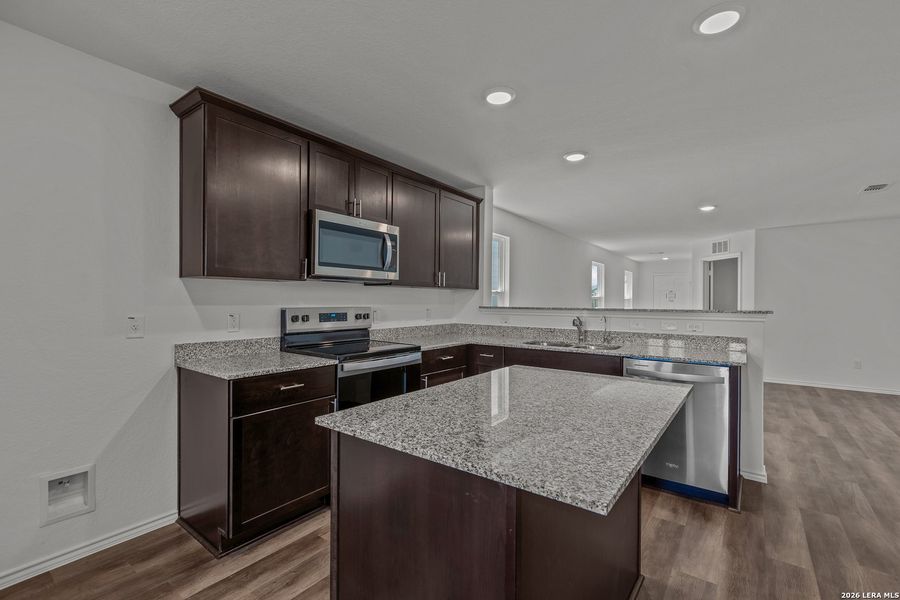 Furnished interior view inside a new home in The Overlook at Creekside, New Braunfels (Image 14).