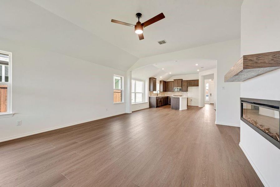 DFW-Meadow Park-Concept 2065--7541 Lavender Lane-Family room2-Risewell Homes