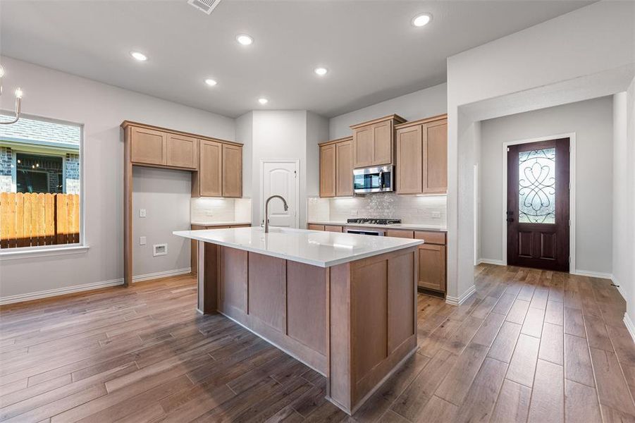 Furnished interior view inside a new home in Morningstar, Aledo (Image 11).