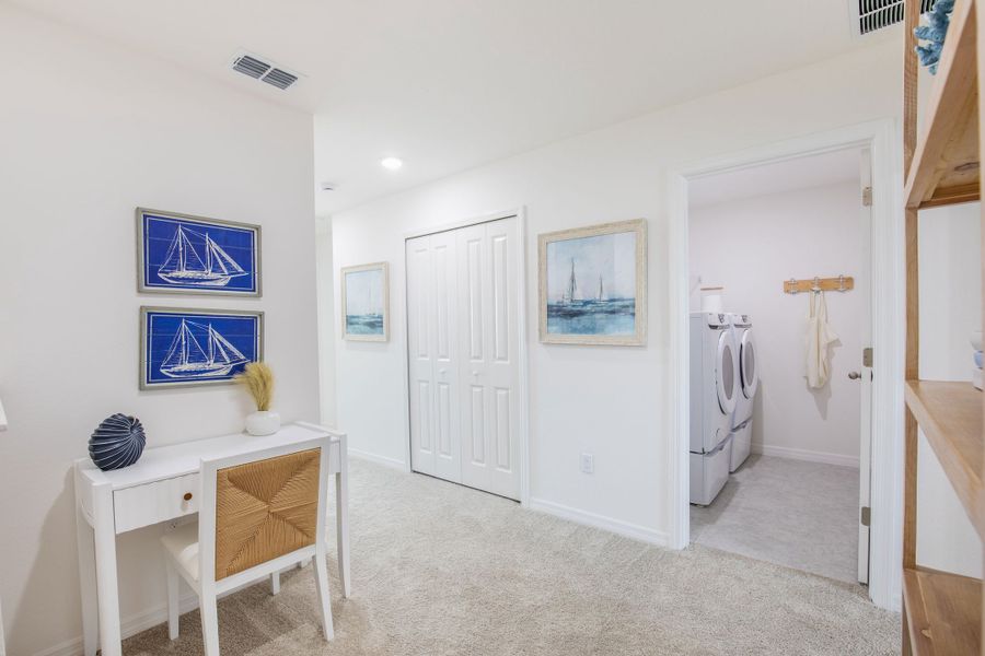 Furnished interior view inside a new home in Orchid Cove, Bokeelia (Image 26).