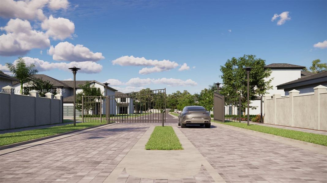 Front exterior of a new home in , Naples, FL, highlighting curb appeal (Image 7).