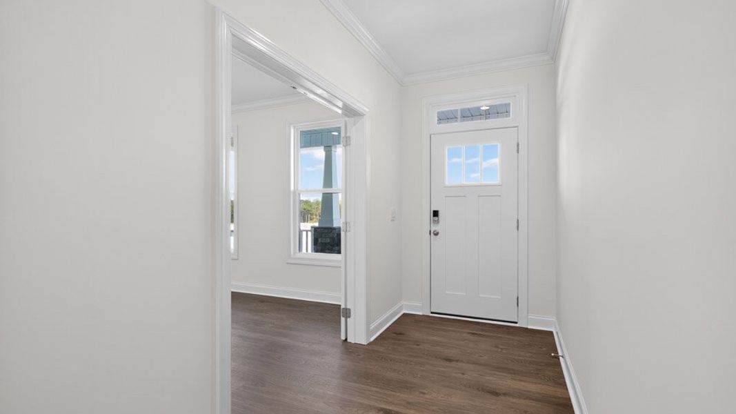 Representative unfurnished interior of a home built from the Hampshire by D.R. Horton in Kalas Falls, Wake Forest (Image 16).