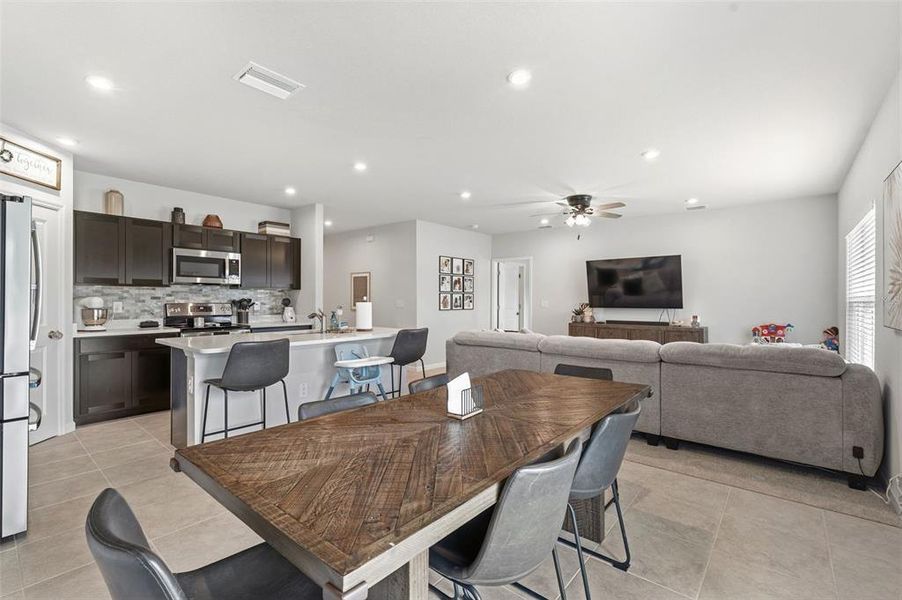 Furnished interior view inside a new home in , Brooksville (Image 39).
