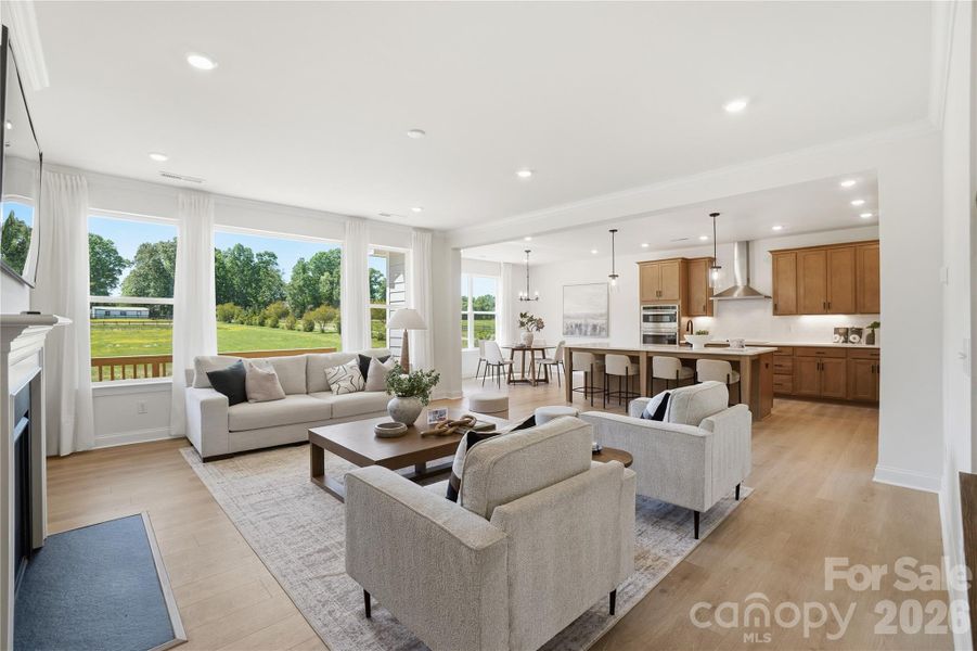Furnished interior view inside a new home in Lancaster Hwy, Waxhaw (Image 16).