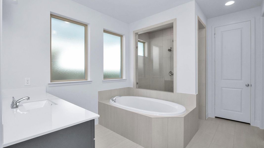 Furnished interior view inside a new home in Audubon, Magnolia (Image 8). Furnished interior view inside a new home in Audubon, Magnolia (Image 8).