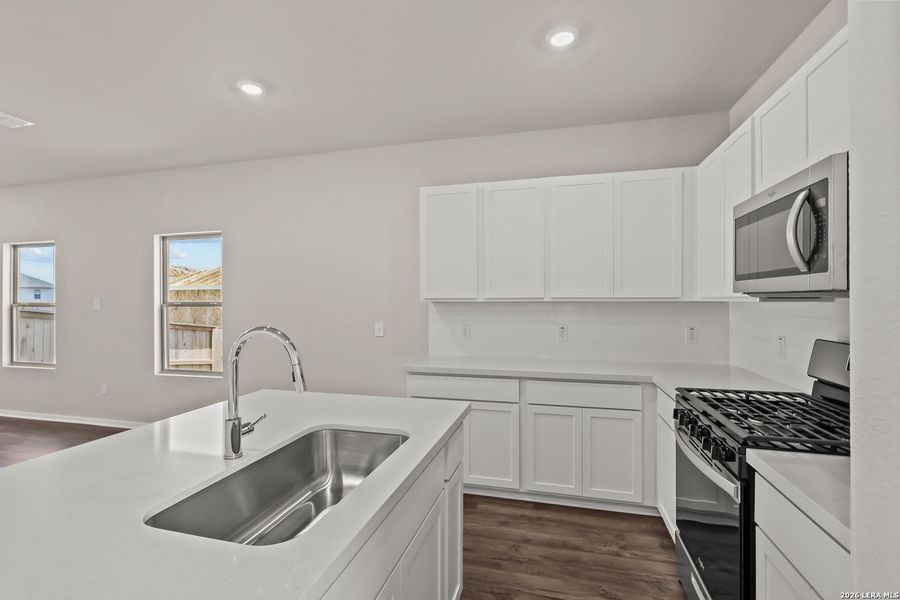 Furnished interior view inside a new home in The Parklands, Schertz (Image 7).