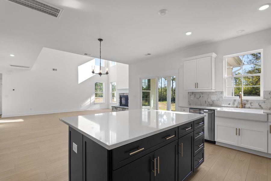 Furnished interior view inside a new home in Hancock Farms, Aiken (Image 11).