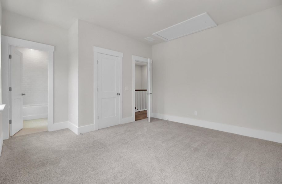 Spacious, unfurnished interior of a new home in Indigo Grove Single Family Homes, Johns Island (Image 45). Spacious, unfurnished interior of a new home in Indigo Grove Single Family Homes, Johns Island (Image 45).