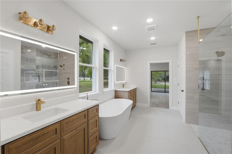 Furnished interior view inside a new home in , Kissimmee (Image 19).