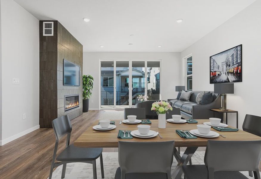 Homesite 44 Dining + Great Room - Virtually Staged - 3 of 7