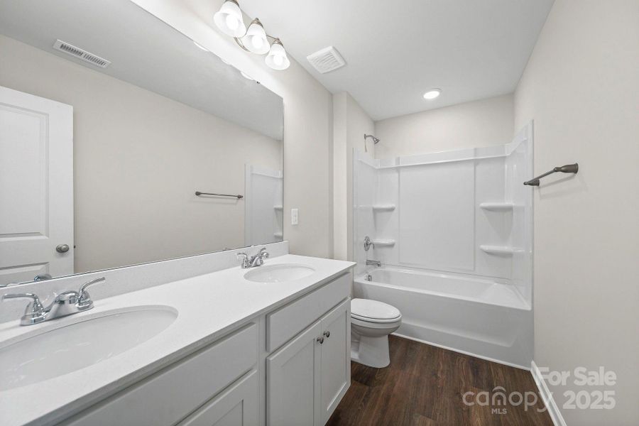 Furnished interior view inside a new home in , Statesville (Image 11).