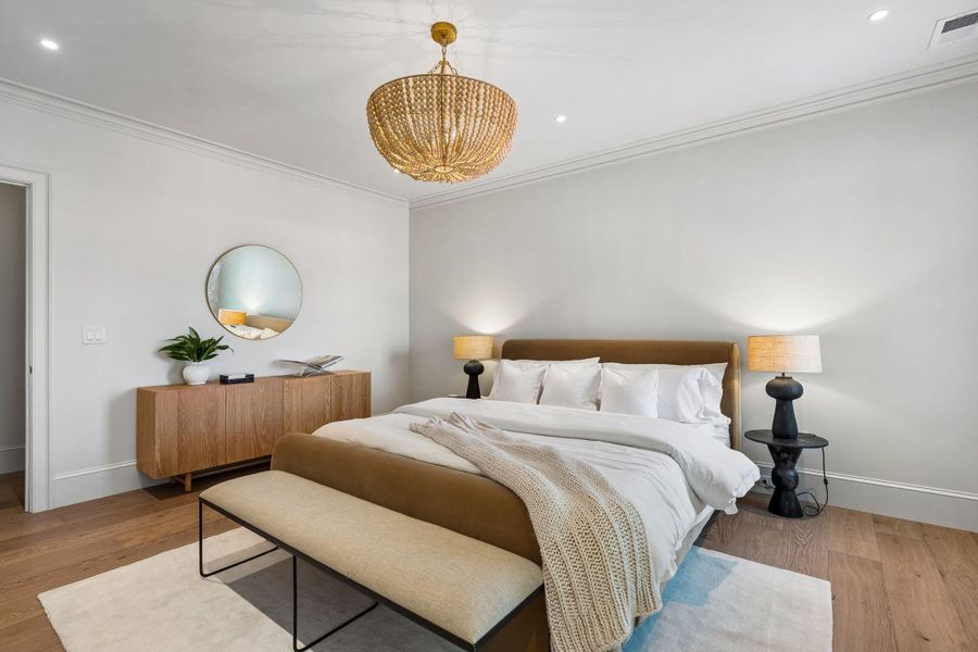 Furnished interior view inside a new home in , Charleston (Image 14).