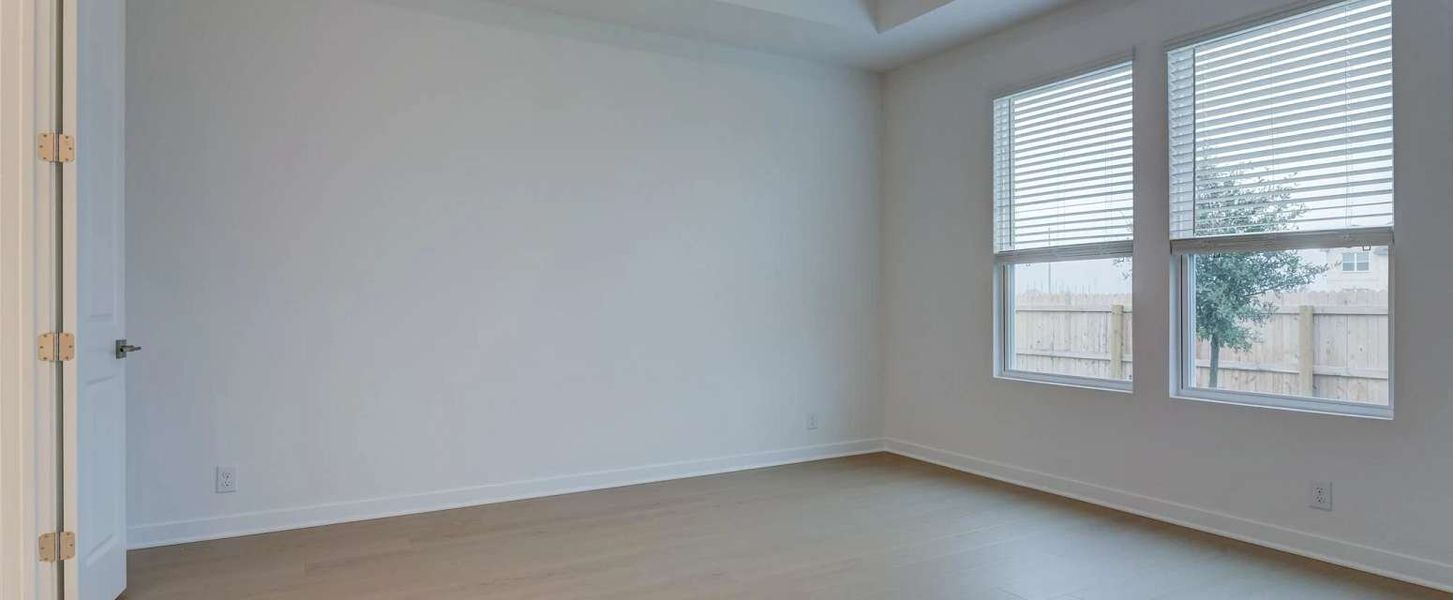 Representative unfurnished interior of a home built from the Blanco by Ashton Woods in Saddlebrook Ranch, Schertz (Image 14).