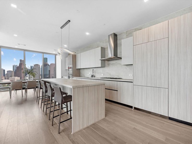 Furnished interior view inside a new home in , Houston (Image 9).