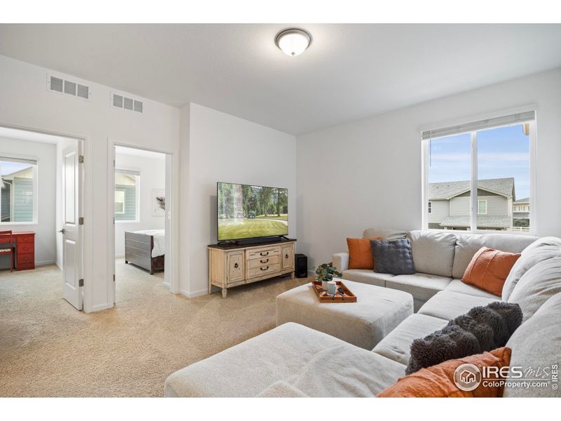 upstairs living room