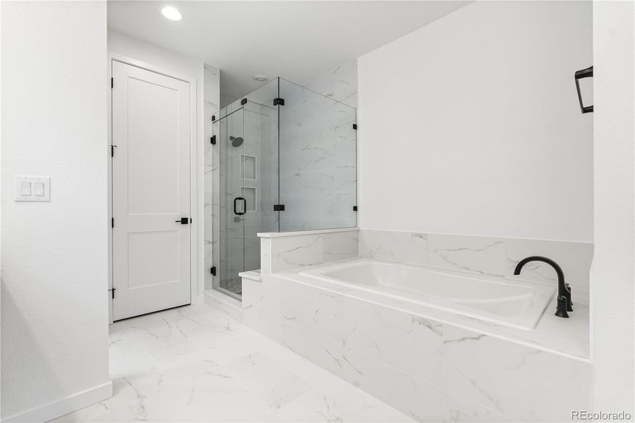 Furnished interior view inside a new home in Stargaze at Solstice, Littleton (Image 14).