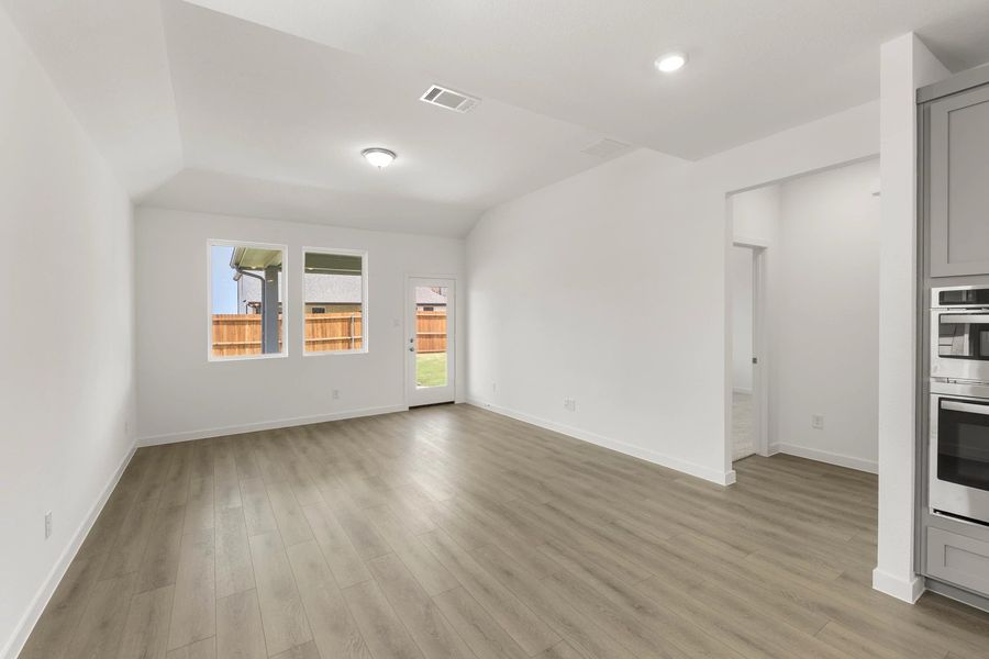 Open Living-Dining Room