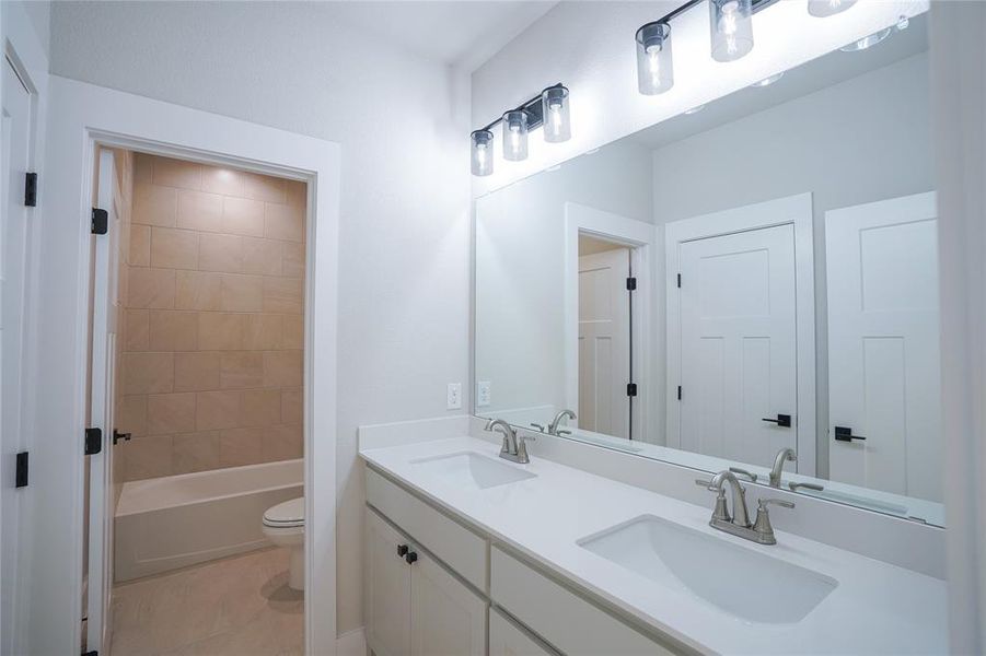 Furnished interior view inside a new home in , Springtown (Image 2).