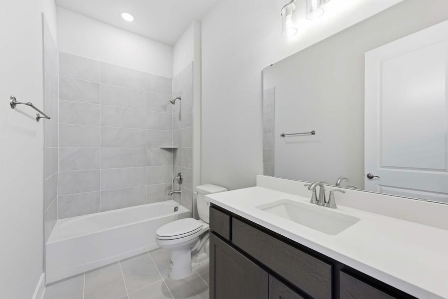 Furnished interior view inside a new home in Ladera Little Elm, Little Elm (Image 12). Furnished interior view inside a new home in Ladera Little Elm, Little Elm (Image 12).