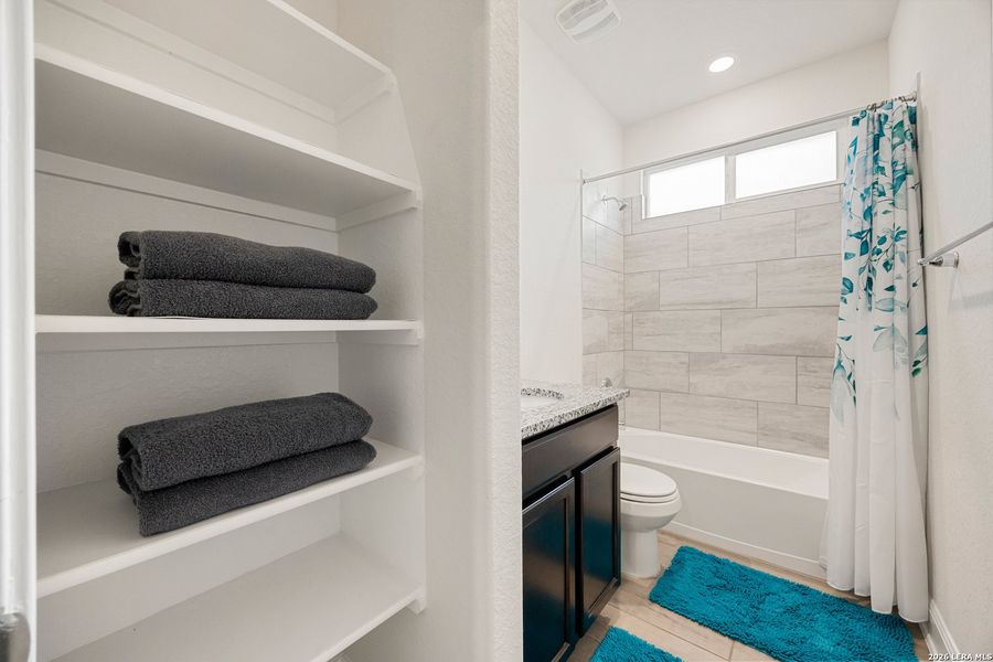 Furnished interior view inside a new home in Riverstone at Westpointe, San Antonio (Image 6).