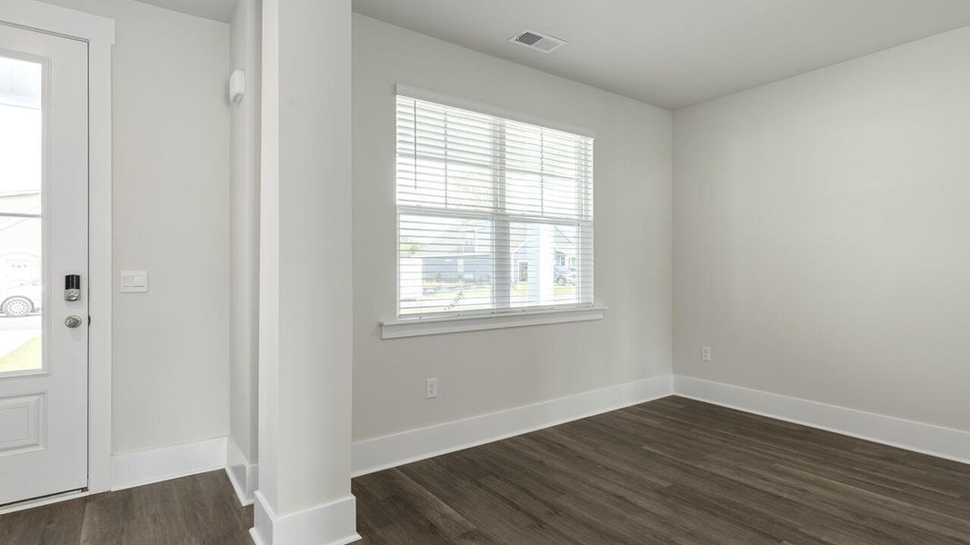 Spacious, unfurnished interior of a new home in Surfside Landing, Hubert (Image 22).
