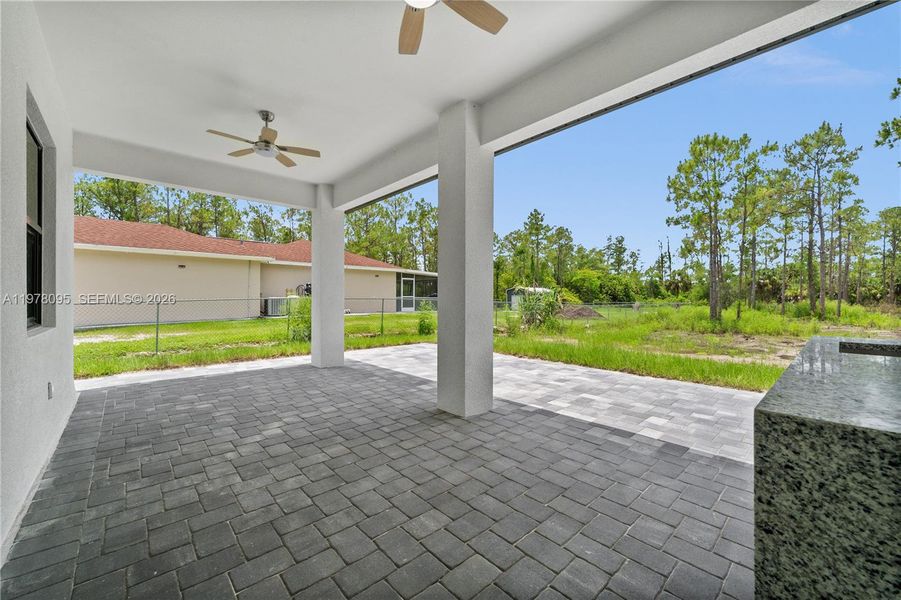 Exterior details and patio area of a home in , Naples (Image 26).