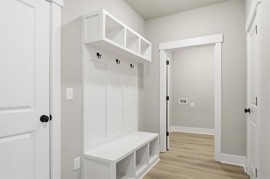 Furnished interior view inside a new home in , Statham (Image 15).