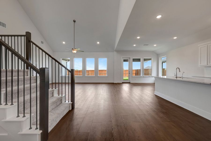 Spacious, unfurnished interior of a new home in LaPrelle, Haslet (Image 11). Spacious, unfurnished interior of a new home in LaPrelle, Haslet (Image 11).