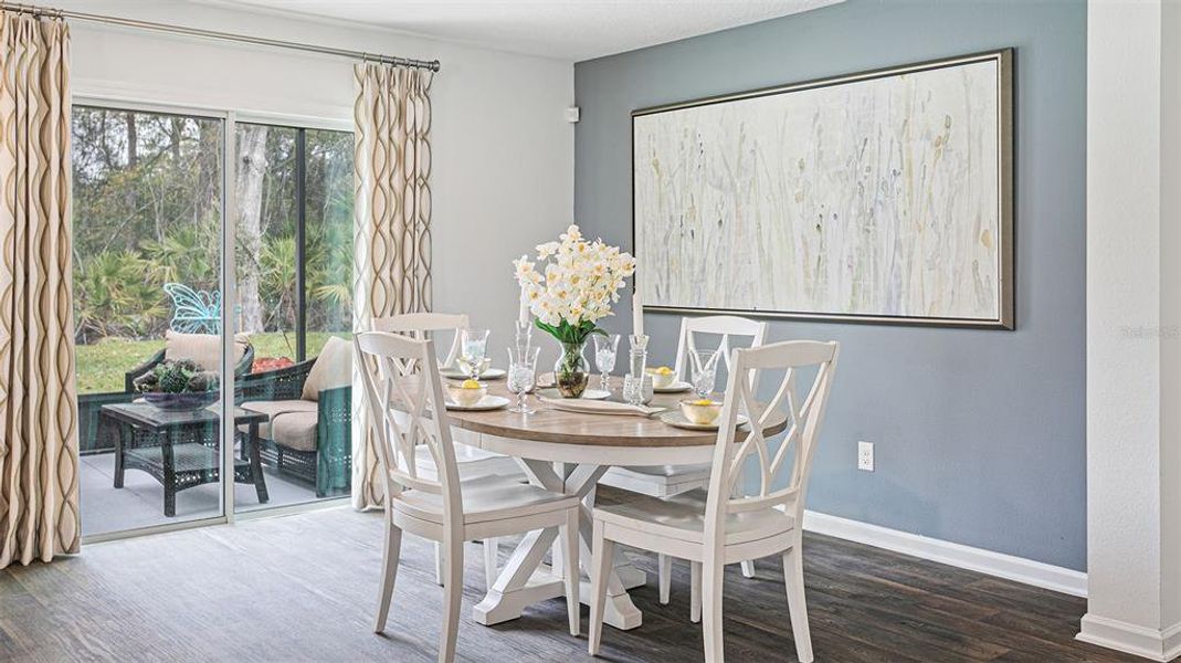 Furnished interior view inside a new home in , Palm Coast (Image 11).