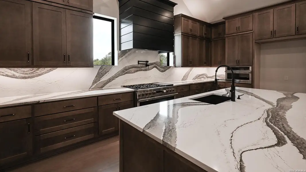 Furnished interior view inside a new home in The Preserve at Elm Creek, New Braunfels (Image 8).