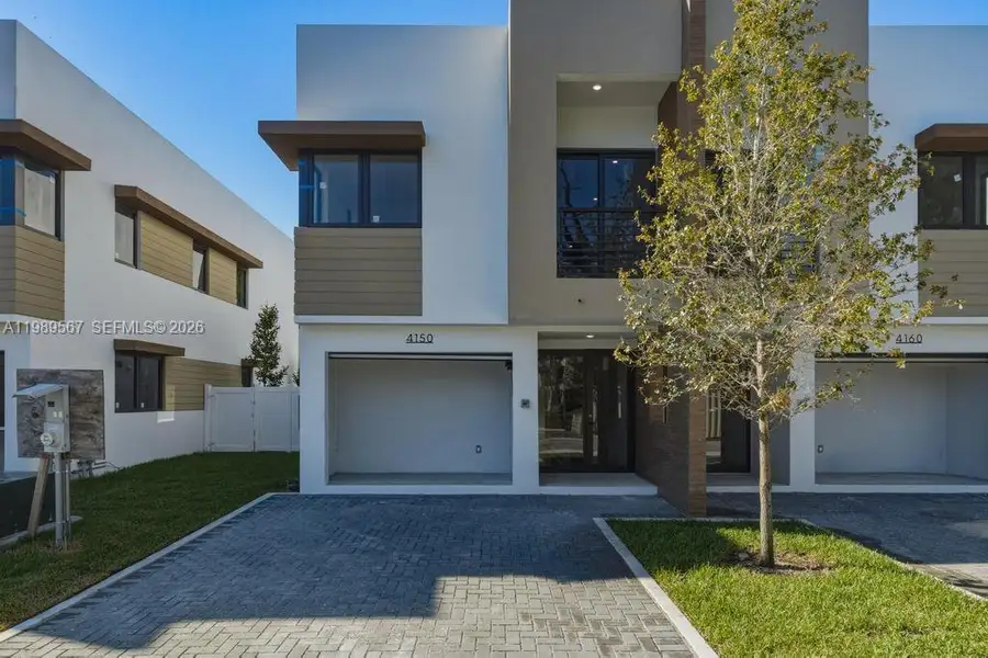 Exterior details and patio area of a home in , Dania Beach (Image 2). Exterior details and patio area of a home in , Dania Beach (Image 2).