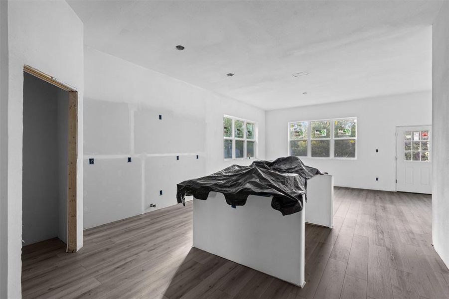 Furnished interior view inside a new home in , Forney (Image 3). Furnished interior view inside a new home in , Forney (Image 3).