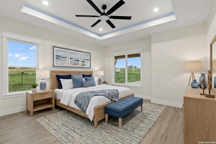 Furnished interior view inside a new home in , La Vernia (Image 15). Furnished interior view inside a new home in , La Vernia (Image 15).