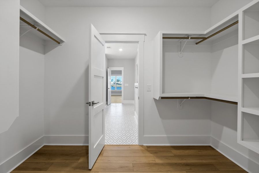 Representative unfurnished interior of a home built from the Beckett by Bill Clark Homes in Sidbury Landing, Wilmington (Image 80). Representative unfurnished interior of a home built from the Beckett by Bill Clark Homes in Sidbury Landing, Wilmington (Image 80).