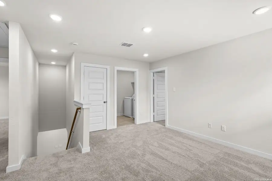 Spacious, unfurnished interior of a new home in Applewhite Meadows, San Antonio (Image 19). Spacious, unfurnished interior of a new home in Applewhite Meadows, San Antonio (Image 19).