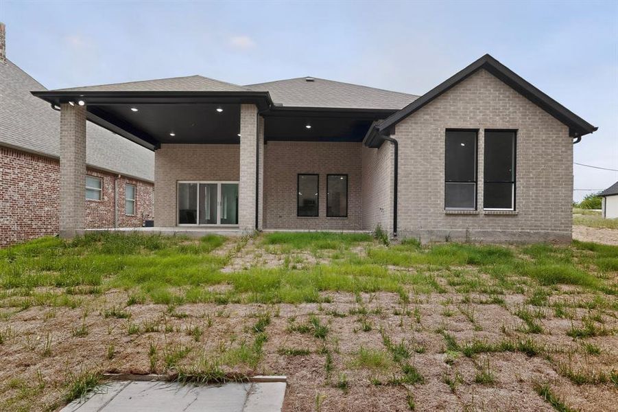 Exterior details and patio area of a home in , Whitney (Image 22). Exterior details and patio area of a home in , Whitney (Image 22).