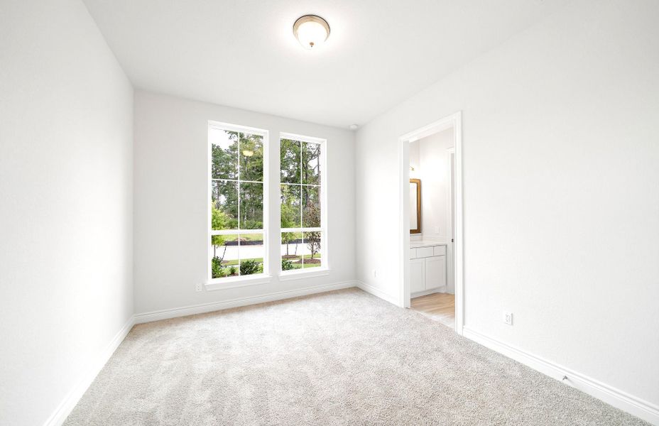 Spacious, unfurnished interior of a new home in Audubon 60′, Magnolia (Image 37).